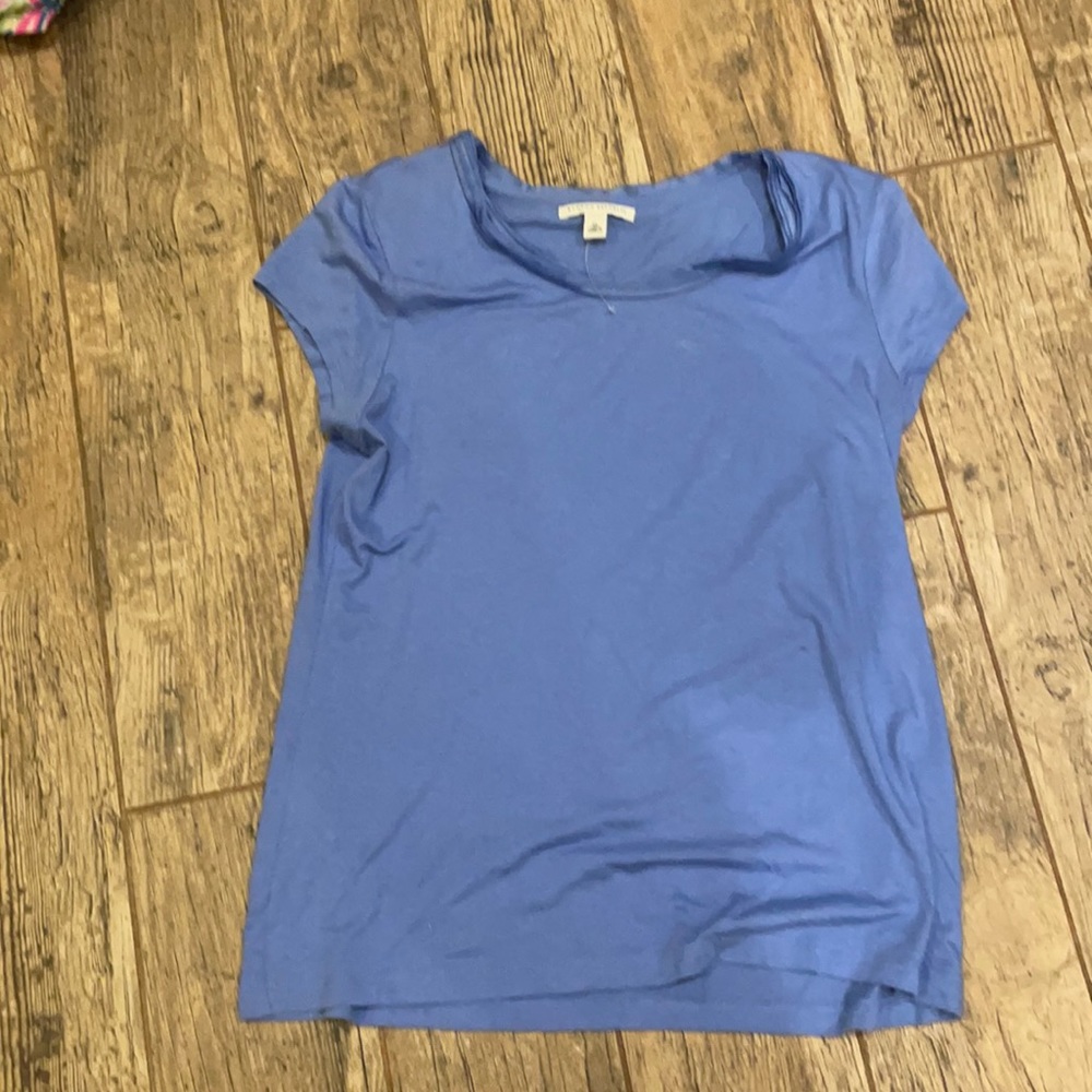 VGUC XL Blue Banana Republic Ribbon Detail T-shirt